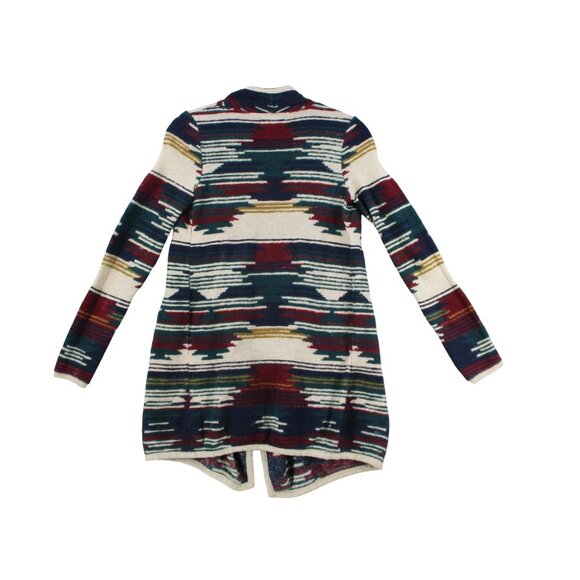 Lucky Brand Womens Aztec Southwestern Open Front Cardigan Sweater Size XS - Picture 7 of 8